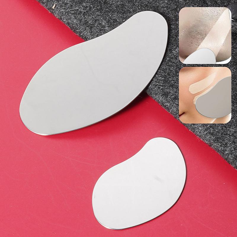 Beauty Tools Hair Follicle Acne Cleaning Scraper Stainless Steel Blackhead Shovel Face Tighten Skin Massage Guasha Skin Care