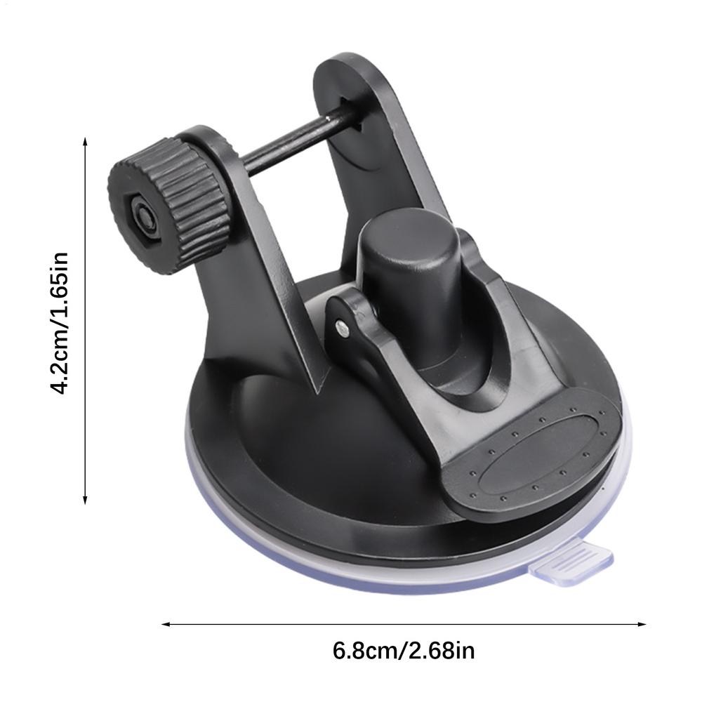 Car Mount Windshield Suction Cup Dash Camera Holder Stand Bracket Universal Suction Cup Camera Mount 180 Degree Adjustable
