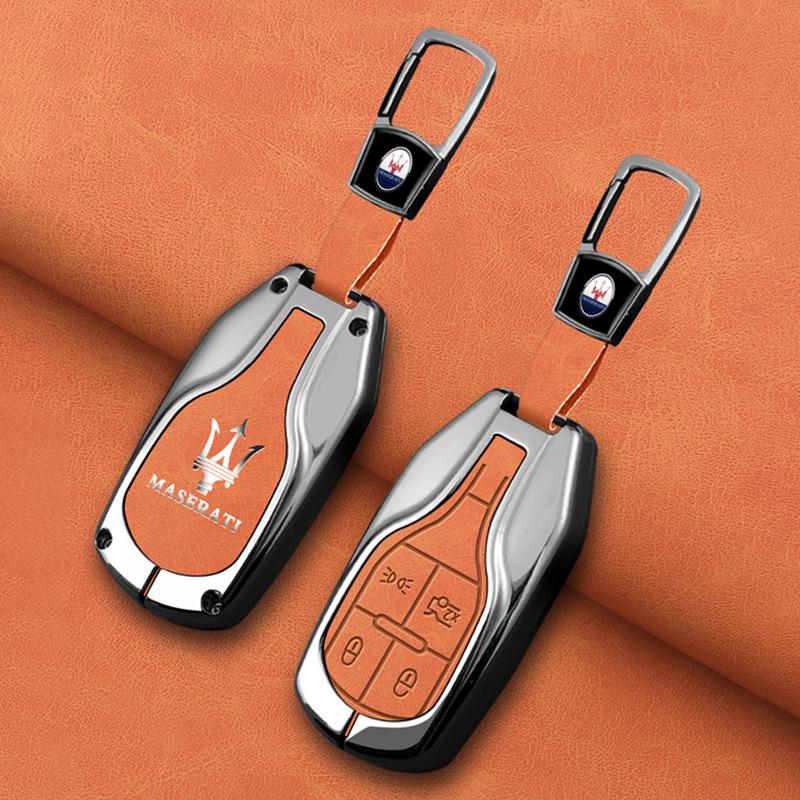 Maserati Levante/Ghibli Premium Key Case with Metal Shell