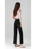 360 High Waist Cropped Straight Leg Cane Denim Jeans For Women - Versatile Casual Style