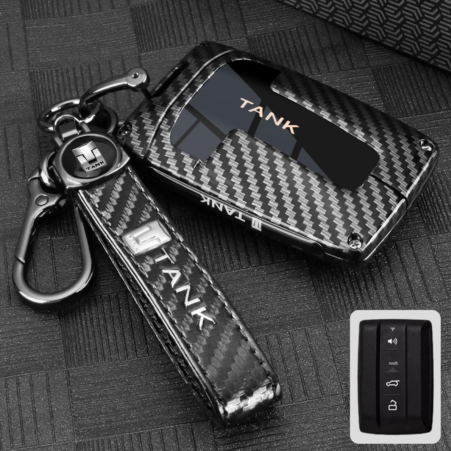 

Металевий чохол-брелок для Tank 300/400/500/700 - Повний захисний корпус