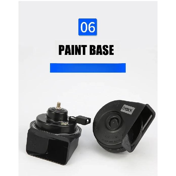 2Pcs 110dB 12V  Car Snail Horn Car Speakers Tweeter High Bass Waterproof Whistle Horn For Toyota For Lexus For Subaru
