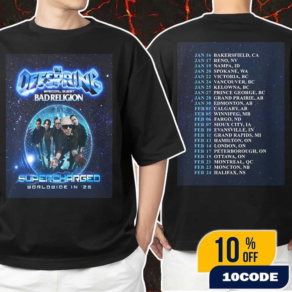 The Offspring Supercharged Worldwide In ’26 With Special Guests Tour Dates Unise XXXL