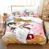 3D Print Anime The Helpful Fox Senko San Bedding Set Single Twin Full Queen King Size Bed Set Adult Kid Bedroom Duvet cover Sets