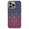 For iPhone 14 Pro Case Rhinestone Decor Rubberized TPU Phone Cover