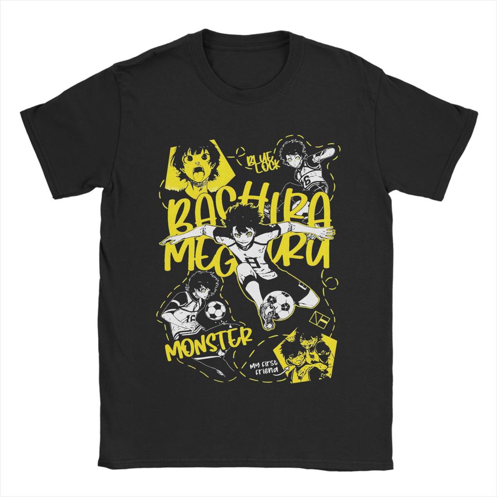 Michael Kaiser Blue Lock  Tee Shirt for Men Women Print T Shirts Manga 100% Cotton Clothes