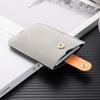 Pull-out Type Card Holders Clutch Korean Style Short Wallet Elegant Business Card Bag  Male