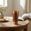 Hammered Copper Cup Handmade Artisanal Drinking Vessel for Hosts, Collectors, Home Bar,