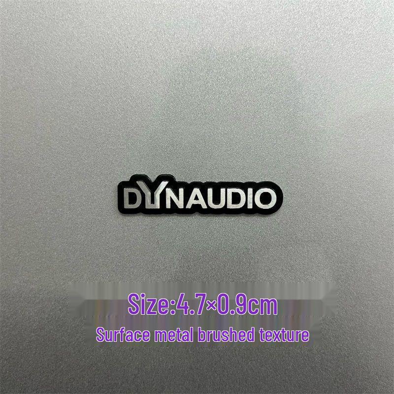 Dekorative Metallaufkleber für Auto-Audio-Lautsprecher von Bose, Harman Kardon, JBL.