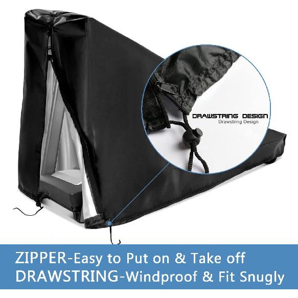 Treadmill Cover,Treadmill Cover Waterproof Outdoor Protective Cover, Dustproof Treadmill Covers with Zipper for Home Gym Indoor Outdoor(81" L X 37" W