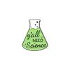Cartoon Creative Unique Chemistry Experiment Beaker Alloy Badge Brooch For Men Women And