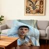 Singer A-Abraham Mateo Blanket Super Warm Comfortable Plush Throw Blanket Child Home Sofa Bedroom Gift