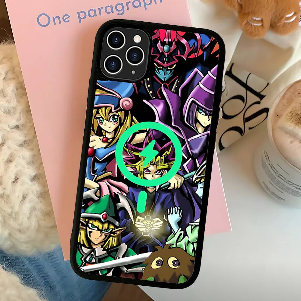 Amine Yu Gi Oh Classic For Magsafe Magnetic Phone Case For IPhone 17 16 Pro Max 15 Plus 14 13 12 11 Cover