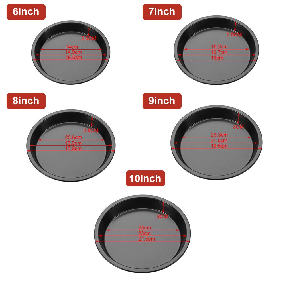 Non-stick Home & Kitchen Bakeware Bread Baking Pan Pizza Pan Cake Tray Pizza Plate