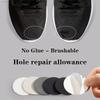New Shoe Patches Mesh Shoes Repair Sneaker Lining Repair Worn Heel Protector Anti-wear Resistant Stickers Foot Care Pad Inserts