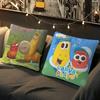 CUTE Cartoon L-Larva Cushion Cover Pillow Cover Decor Pillowcase Printed Cushion Case For Couch