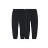 Li Ning Fitness Series Letter Print Solid Color Cuffed Sports Pants Men bottoms Black AKLS015-1