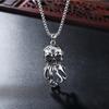 Creative Personalized Necklace, Street Men'S And Women'S Human Organs Titanium Steel Pendant Chain Dancing With Jewelry