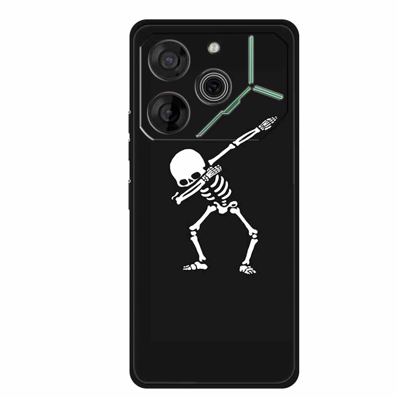 For Tecno Pova 6 Case Luxury TPU Soft Silicone Phone Cases Back Cover for Tecno Pova6 2024 6.78" Shockproof Love New Cute Coque