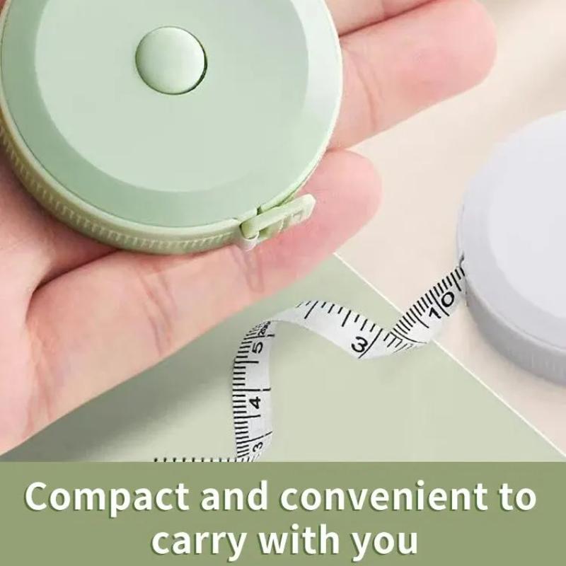 1 Pack Tape Measure Measuring Tape for Body Fabric Sewing Tailor Cloth Knitting Craft Weight Loss Measurements Retractable 1.5 M