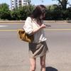 ASTR Original Low-Waist Plaid A-Line Half Skirt