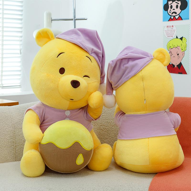New Doll Sweetheart Winnie The Pooh Plush Toy Sitting Version Honey Jar Winnie The Pooh Doll Doll Doll