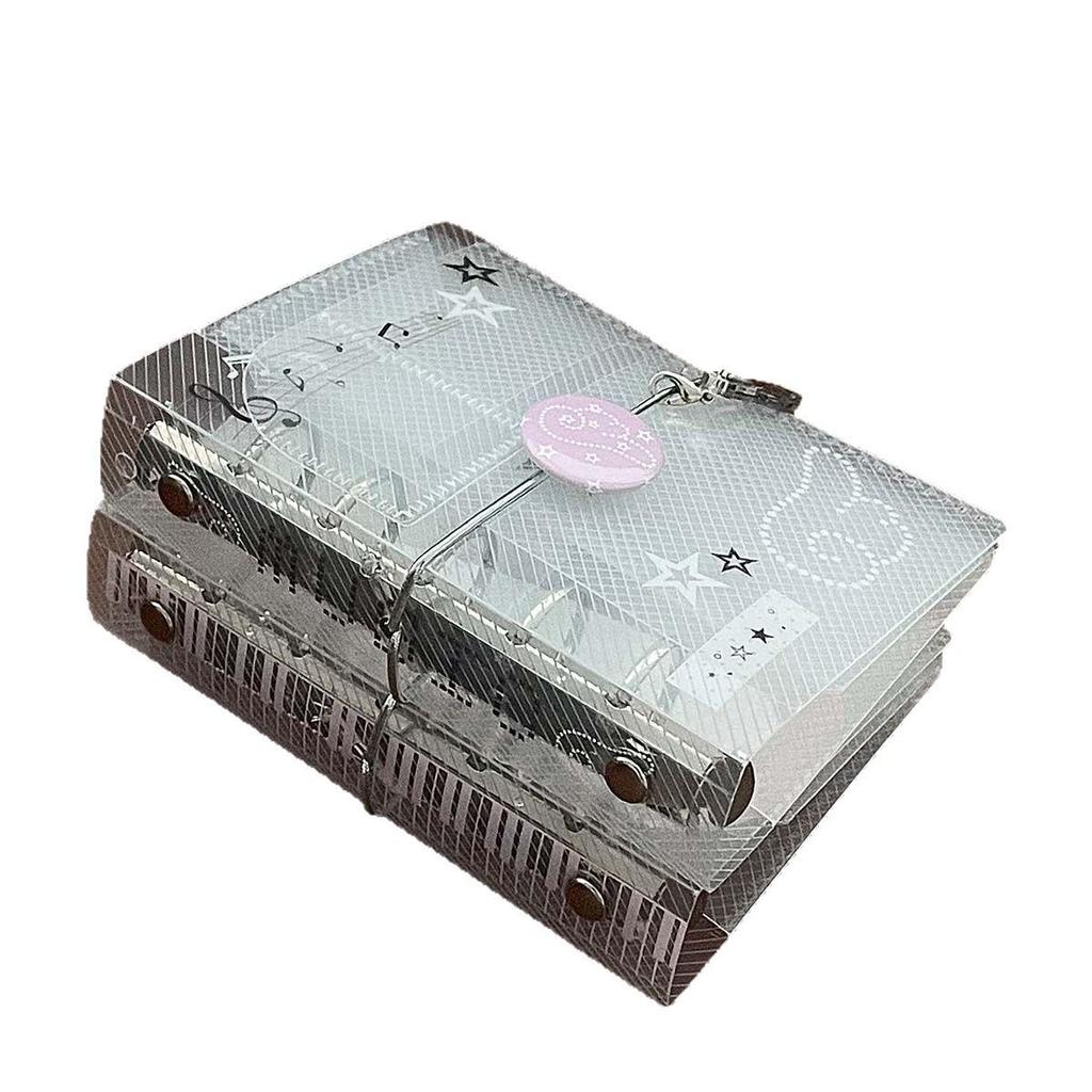 Waka M5 Loose-leaf Planner and Photo Album with Strap and Badge Storage