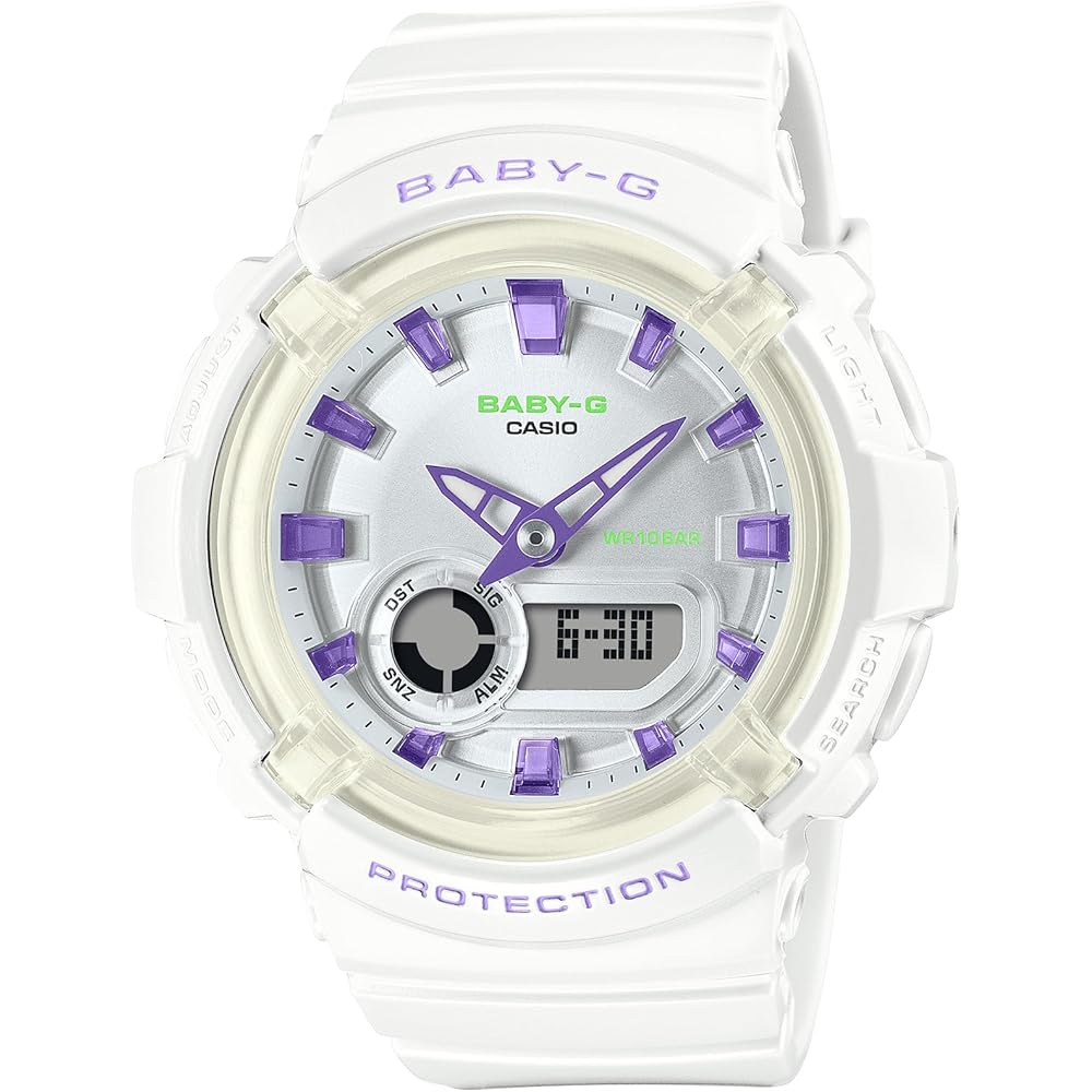 Casio Baby-G BGA-280DN-7A Women s Analog Watch White Overseas Model
