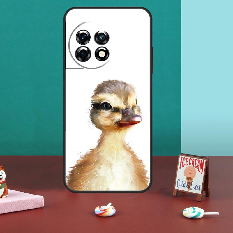 

Cute Cartoon Duck For OnePlus 15 13 12 11 10 13T 10T 10R 12R 13R Case For OnePlus Nord 5 CE 3 2 4 Lite N20 N30 OnePlus 9