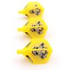 CUESOUL Dart Flights TERO System AK4 Pattern Printed Standard Shape 3 Pieces Yellow 6