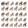 Horse-themed Christmas Decor Horse Ornaments 2D Acrylic Vintage Tree Hanging Keepsake Ornament Decoration Western Theme Animal for Xmas Home Realistic