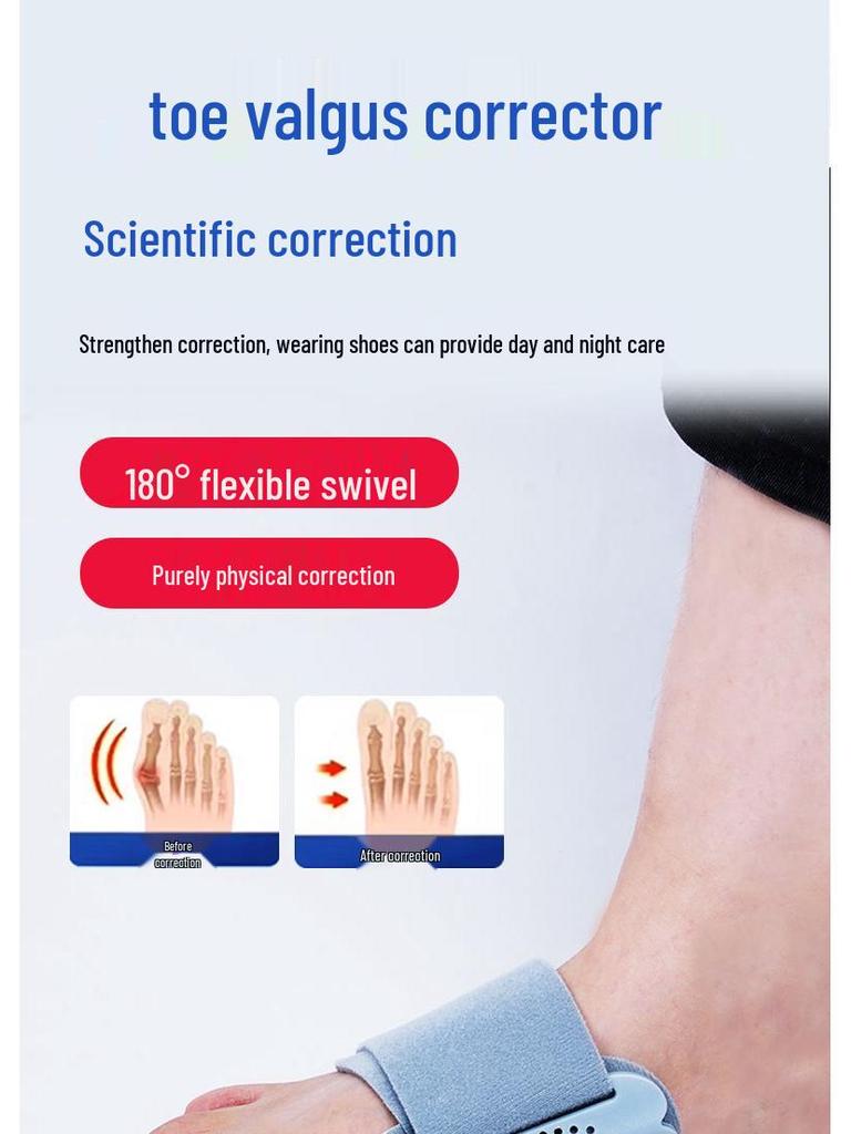 Hallux Valgus Corrector Zehentrenner für Männer und Frauen