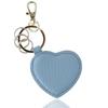 QUARE Key Holder Ring Stylish Leather Keys Car Motorcycle Bicycle Smartphone Ladies Cute Heart Mobile Strap Charm Mothers Day Gift