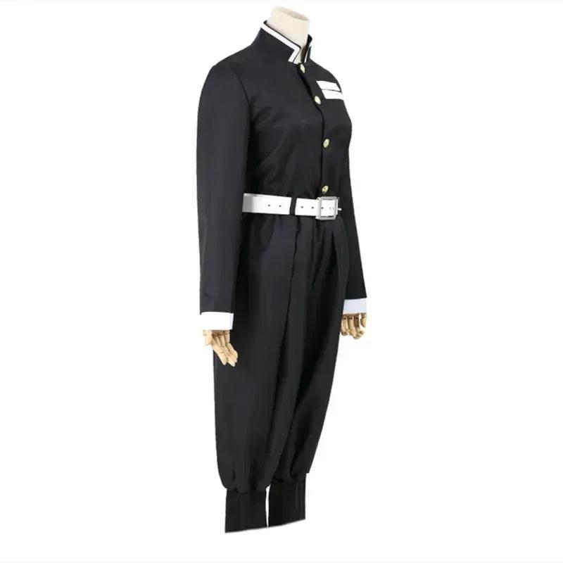2026 Anime Cosplay Costume Top Jacket Pants Black Team Uniform Unisex Halloween Clothes