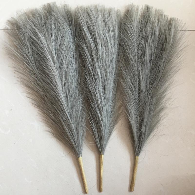 45cm Pampas Grass Simulation  Reed Grass Wedding Decoration Home Bedroom Accessories Wedding Guide Photo PropBackground