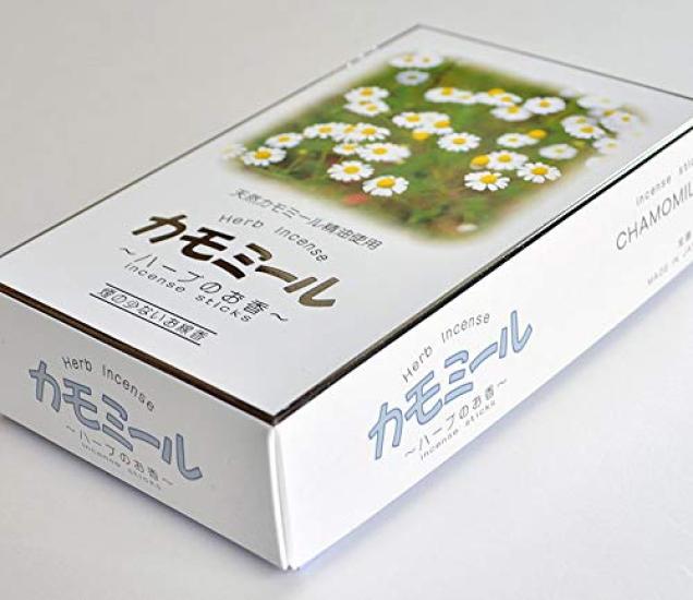 

Okuno Seimeido Herbal Incense [Chamomile] Large Rose with Chamomile Essential Oil, Practical Incense, Offering, Herbal Aroma