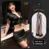 Women Sexy Lingerie Cosplay Police Uniform Erotic Female Cop Sheath Dress Porn Policewoman Role Play Costume Adult Underwear Set