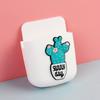 Cute Cartoon Wall-Mounted Phone Holder & Storage Box - 10 Pack
