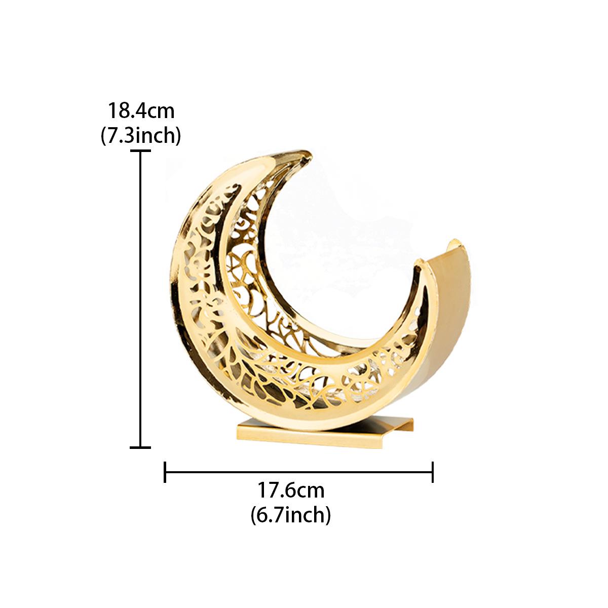 

Engraved Crescents Fruit Dish Dessert Storage Container Serving Tray Suitable For Dining Room Coffee Table