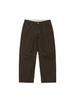 Gijunmaen Structured Studded Raw Denim Brown