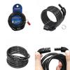 Bicycle Lock With Password Steel Wire For Mountain Bike Security And Theft Prevention