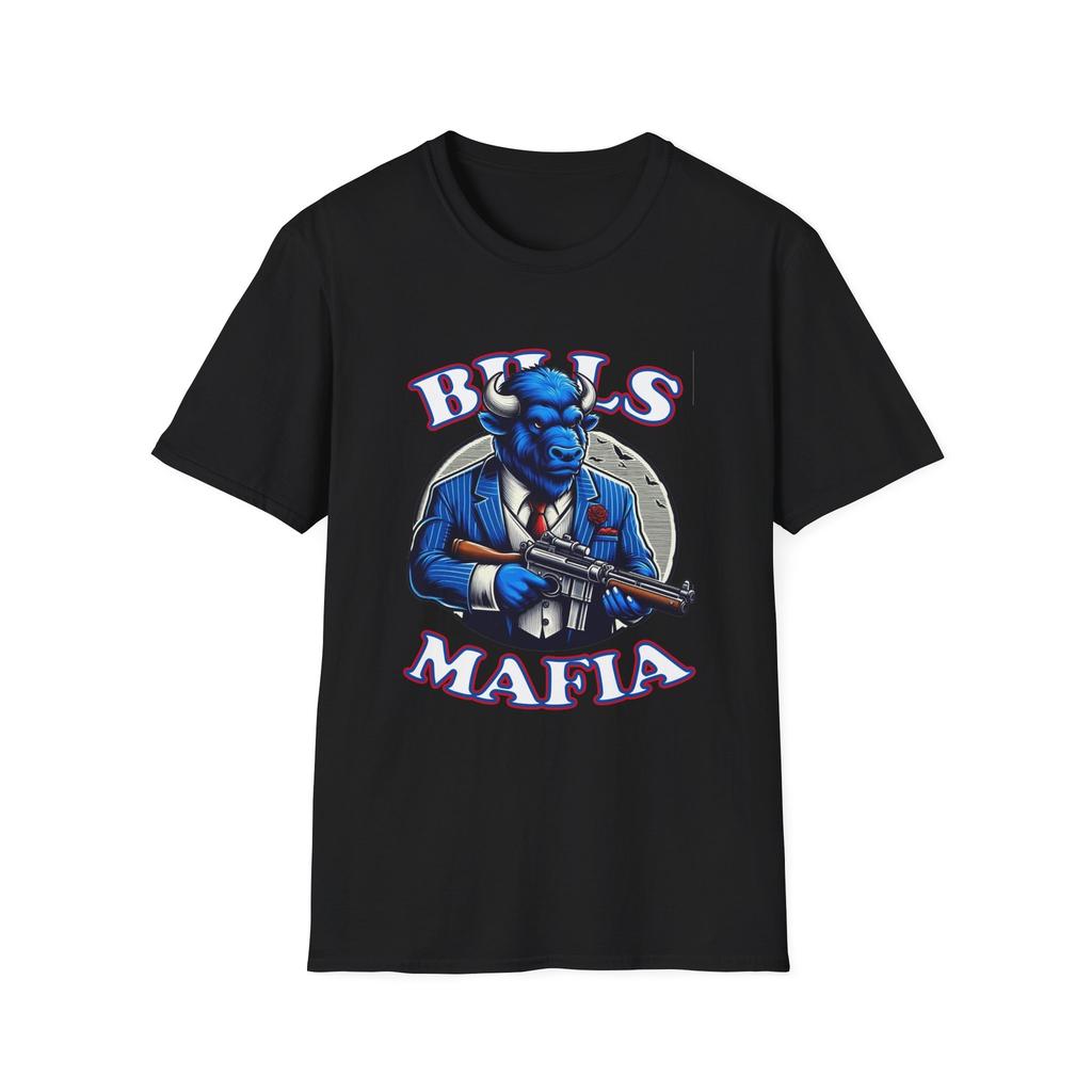 Bills Mafia Gangster Tee – For the Toughest Fans in the Game