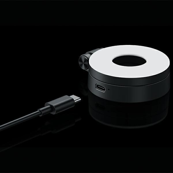 Energea Przenośna Lampa Led Magearmaglight Czarny/Black Magsafe Pg-Mglt-Blk