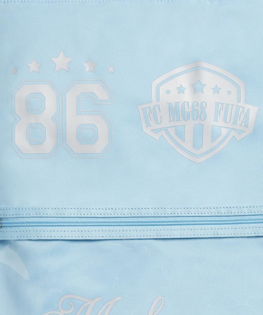 Mark Gonzales Emblem Pvc Gym Bag - Sky Blue