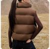 Women's Stand Collar Puff Down Vest - New Style Winter Sleeveless Gilet