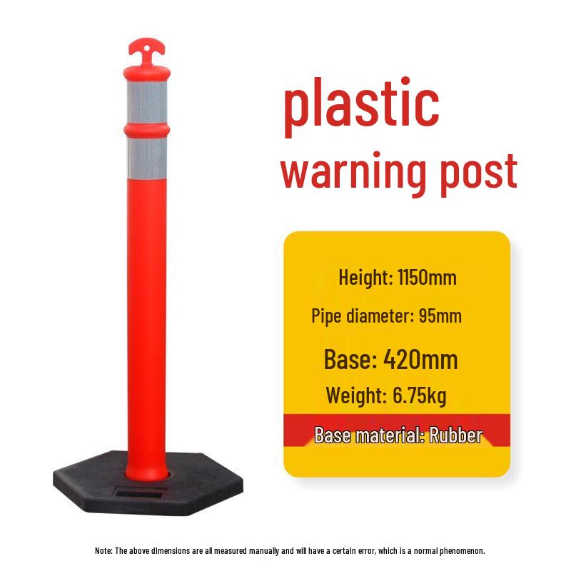 Bollard Riflettente in PU Anti-Collisione: Segnaletica Stradale & Delimitatore di Corsia
