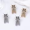 Personality Trend Design Sense Alloy Insect Unique Temperament Light Luxury Earrings Versatile Daily Commuter Women's