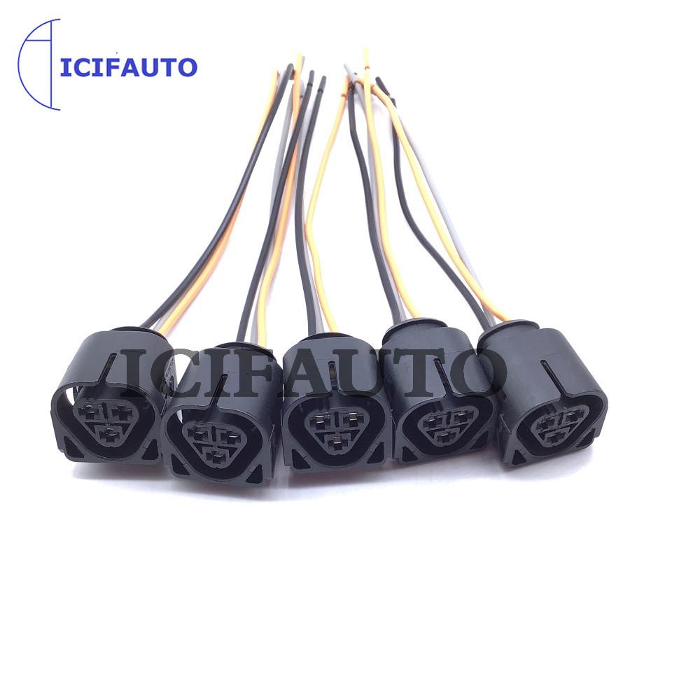 12131712219 12131712223 12137551260 Ignition Coils Plug Connector For BMW E39 E46 E53 E83 E85 E87 E90 E60 320i 325i 330i 525i X5