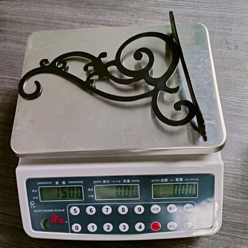 Garden Iron Hook Bracket Bird Pattern Metal Wall Mounted Flower Pot Basket for Outdoor Indoor Hanging Plant Supplies