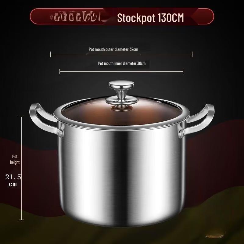 Deepened & Thickened 30cm Soup Pot